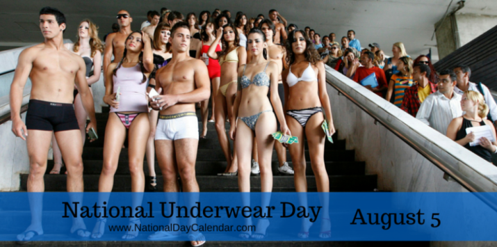 National Underwear Day – A Unique Title For Me